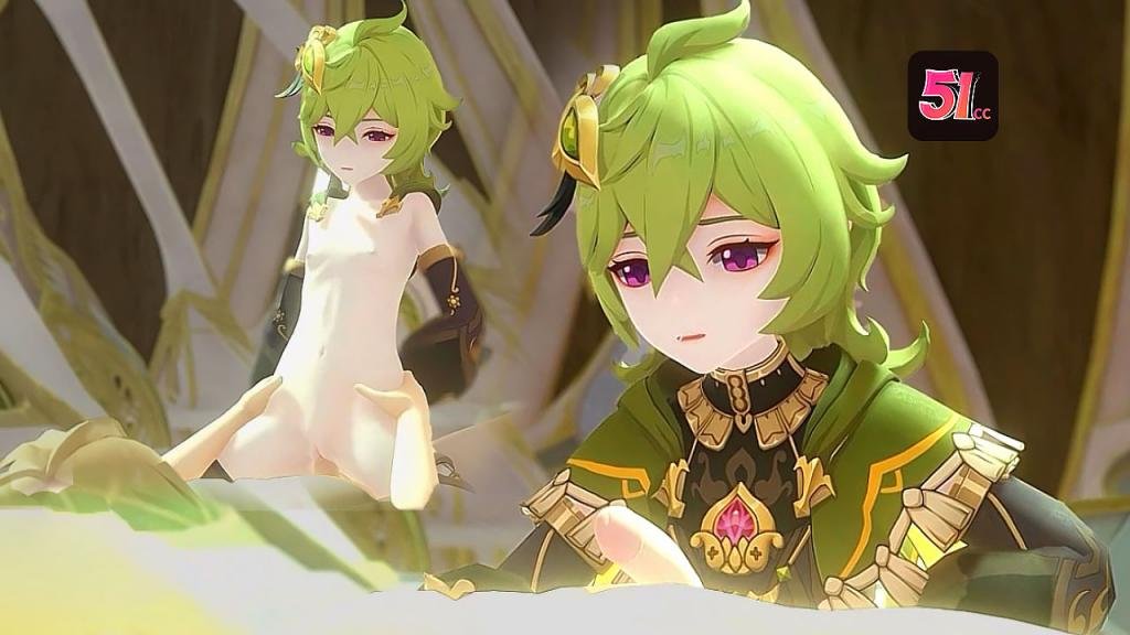 3D原神AKT系列：萌萌柯莱骑乘后入激情内射高潮